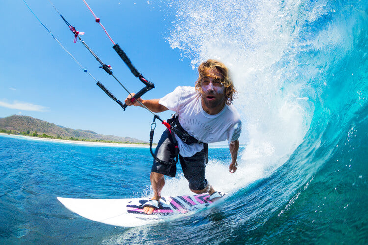 Kite Surfing in Southern Mexico